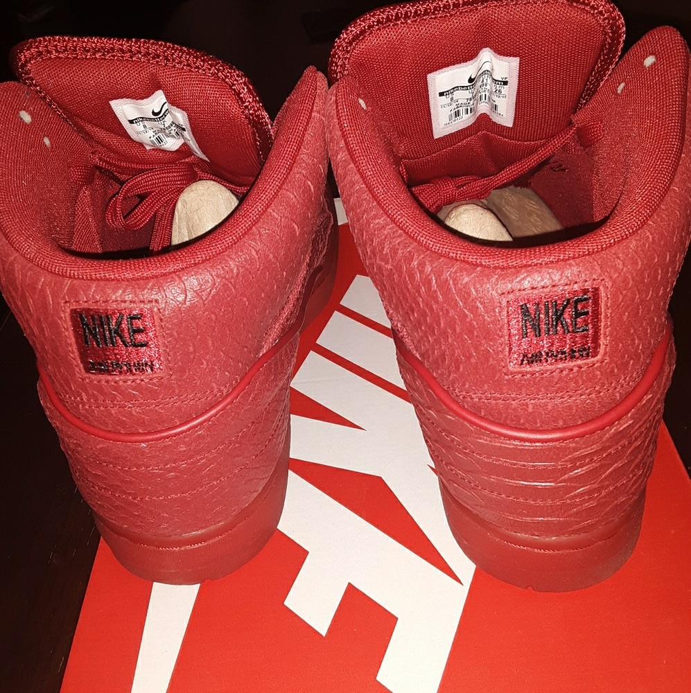 Nike Air Python Prm Red With Box - image 2